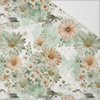 FLOWERS RABBIT FAMILY - Hydrophobic brushed knit