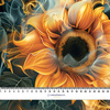 Sunflowers wz. 1 - Polster- Velours