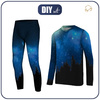 THERMO KOMPLET CHŁOPIĘCY (LUCAS) - NIGHT SKY - zestaw do uszycia 110