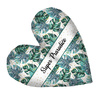 DECORATIVE PILLOW HEART - Super Prarodiče / MONSTERA pat. 4 / white