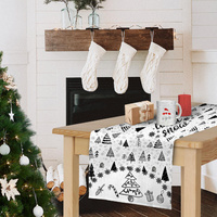 TABLE RUNNER PANEL - Let it snow - sewing set