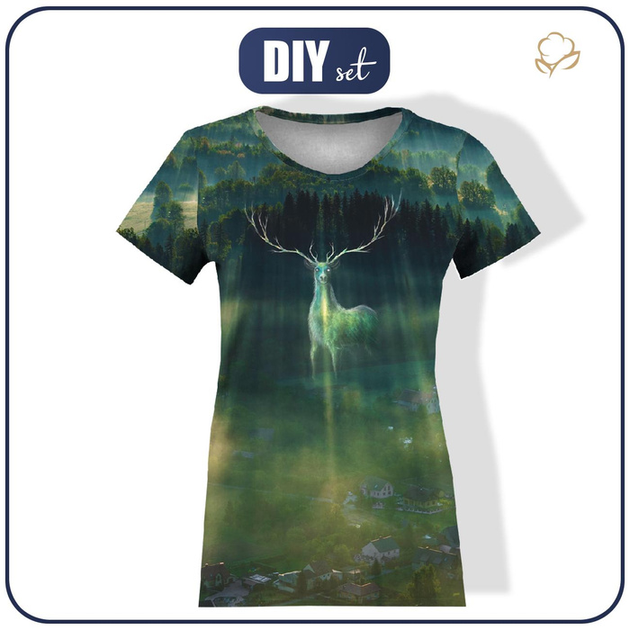 DAMEN T-SHIRT - JELNIK BIEST - Nähset L