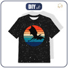 KID’S T-SHIRT - DRAGON PAT. 2 / black - Single Jersey ITY (104/110)