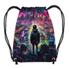 GYM BAG -  NEON GALAXY PAT.6 - small