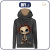 BLUZA Z KAPTUREM UNISEX (HYDRA) - VOODOO DOLL - zestaw do uszycia (146/152)