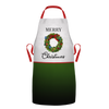 Weihnachtsschürze - MERRY CHRISTMAS / kranz