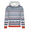 CLASSIC WOMEN’S HOODIE (POLA) - SHIPS / stripes (marine) - looped knit fabric - S