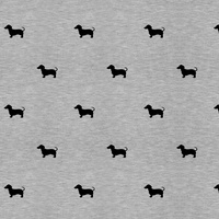 MINIMAL DOGS PAT. 1 - brushed knitwear with elastane ITY