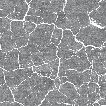 VERBRANNTE ERDE (weiß) / ACID WASH (grau) - Webware für Tischdecken