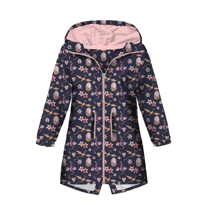 KIDS PARKA (ARIEL) - DRAGON MIX PAT. 2 - softshell (134/140)