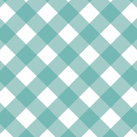 DIAGONAL CHECK / mint - Cotton woven fabric