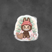 Creepy Cute Christmas WZ.5 - panel (60cm x 50cm) SINGLE JERSEY