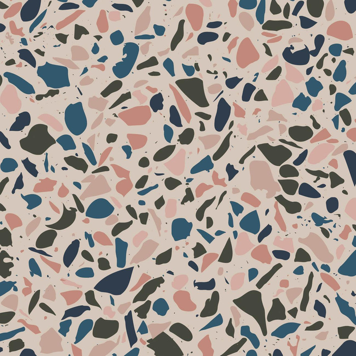TERRAZZO VZ. 7 - tkanina bawełniana