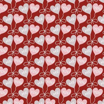 SRDCE (BALONKY) / červený (VALENTÝNSKÉ SRDCE)