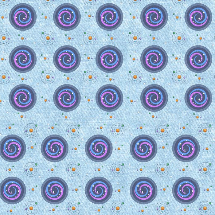 PRZESTRZEŃ KOSMICZNA (WYPRAWA W KOSMOS) / ACID WASH BŁĘKITNY