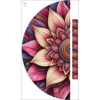 PINK FLOWER- panel na spódnicę "MAXI"