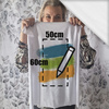 PANEL (60cm x 50cm) - MIT EIGENEM AUFDRUCK - Single Jersey mit Elastan ITY