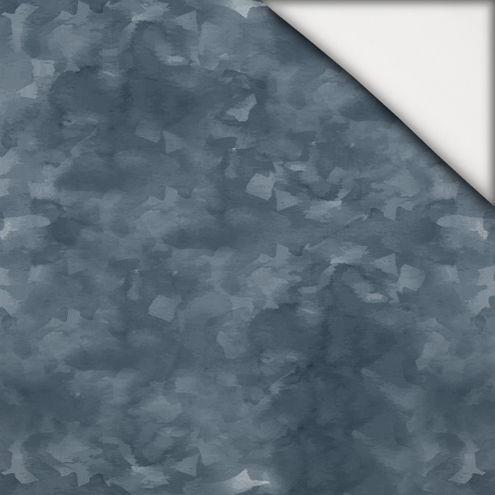 CAMOUFLAGE pat. 2 / slate blue - light brushed knitwear