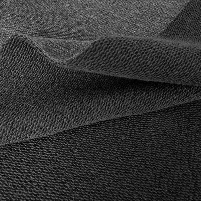 Dicker Sommersweat (P290) - MELANGE GRAPHIT (D-08) 