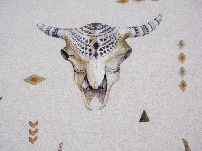 INDIAN / skulls - Viscose jersey WE210