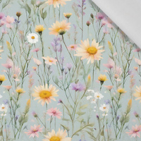 FLOWERS MEADOW WZ. 6 - viscose woven fabric
