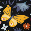 FOLK BUTTERFLIES / black - softshell