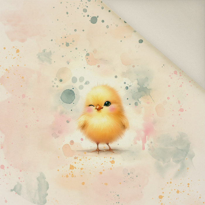 DUCKIE RAIN WZ. 5 - Panel (60cm x 50cm) Polster- Velours