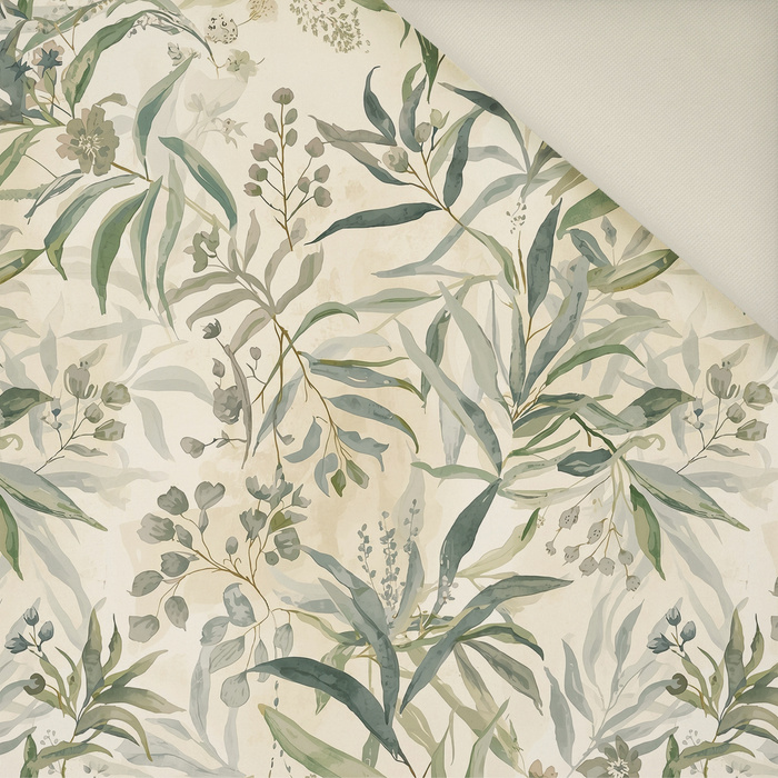 PASTEL FLOWERS WZ. 29 - Upholstery velour 