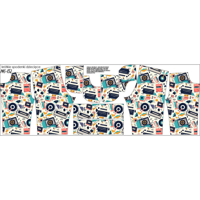 DĚTSKÉ ŠORTKY (RIO) - RETRO MUSIC - teplákovina