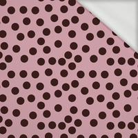 POLKA DOTS WZ. 9 - looped knit fabric