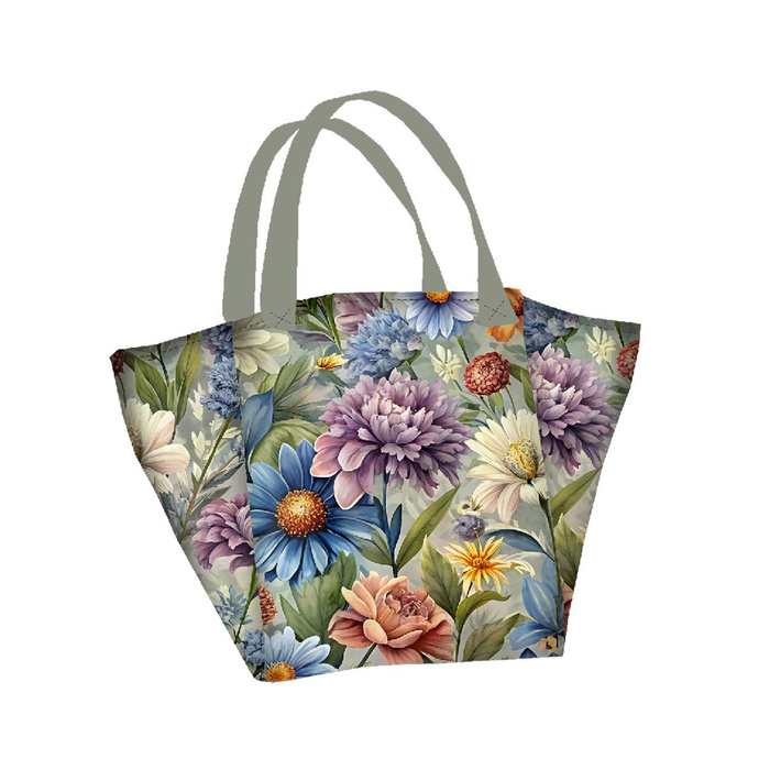 FLOWERS wz.15 - Cotton muslin