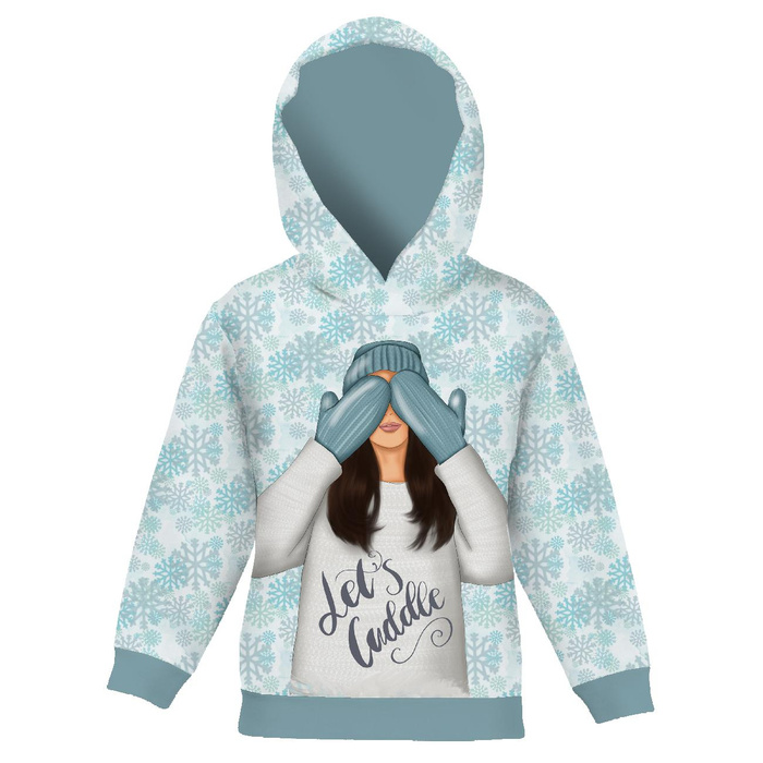 KID'S HOODIE (ALEX) - LET'S CUDDLE (WINTER IN THE CITY) - sewing set