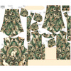 BOMBERKA DAMSKA (KAMA) - ART NOUVEAU CATS & FLOWERS WZ. 1 - zestaw do uszycia XS
