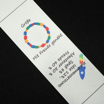 Štítek chlapecký "RAKETA" DE - Sada 4 ks / Velikost na výběr