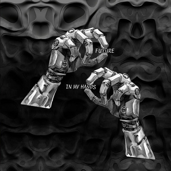 ROBOT wz.14 -  PANEL (60cm x 50cm) looped knit fabric with elastane ITY