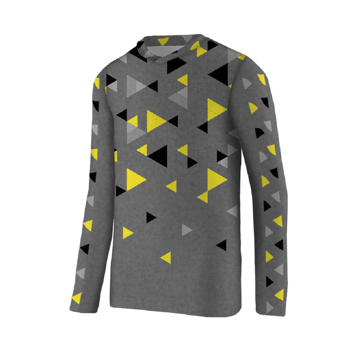 THERMO BOY'S SET (LUCAS) - GEOMETRIC TRIANGLES YELLOW 2 - sewing set