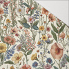 PASTEL FLOWERS WZ. 34 - Hydrofobní česaná teplákovina