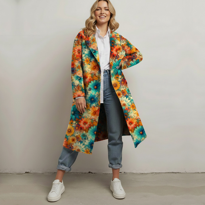 FLOWERS PAPAYA ORANGE WZ. 6 - Panama 220g