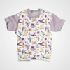 MAGIC WORLD pat. 3 (MAGIC SCHOOL) - single jersey with elastane 