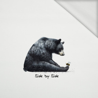 BEAR WZ. 3 - panel (60cm x 50cm) Sommersweat