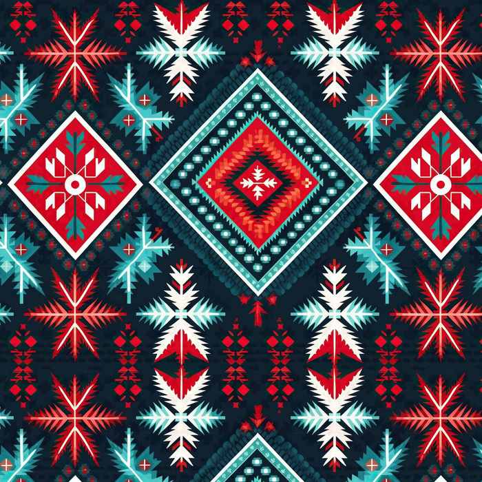 CHRISTMAS SWEATER wz.4 - Hydrofobní česaná teplákovina