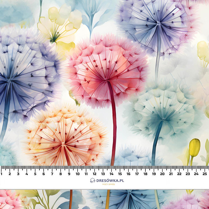 PASTEL FLOWERS WZ.16 - tkanina wodoodporna