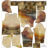 BLUZA DAMSKA (POLA) CLASSIC Z KAPTUREM - STATEK NIEWOLNICZY (William Turner) - zestaw do uszycia M