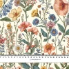 PASTEL FLOWERS WZ. 34 - Minky-Plüsch