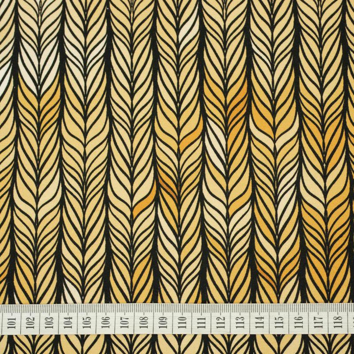 ZOPF / gelb (BUTTER YELLOW) -  French Terry mit Elasthan