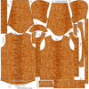 KINDERPARKA (ARIEL) - KASTANIENBLÄTTER Ms. 2 / orange (HERBSTFARBEN) - Nähset
