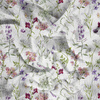 PASTEL FLOWERS - Cotton muslin