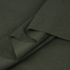 Rib Jersey fabric Unicolour - DARK OLIVE (D-50)