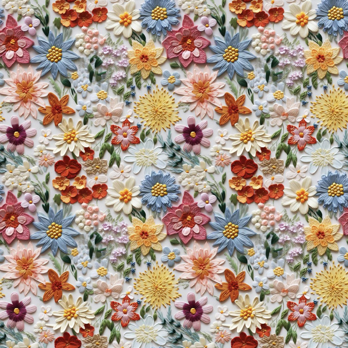 FLOWERS 3D WZ. 15 - softshell