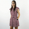 SUKIENKA "EMMA" - POLKA DOTS WZ. 9 - Jersey wiskozowy z elastanem L